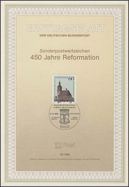 ETB 16/1989 Reformation im Kurfürstentum Brandenburg