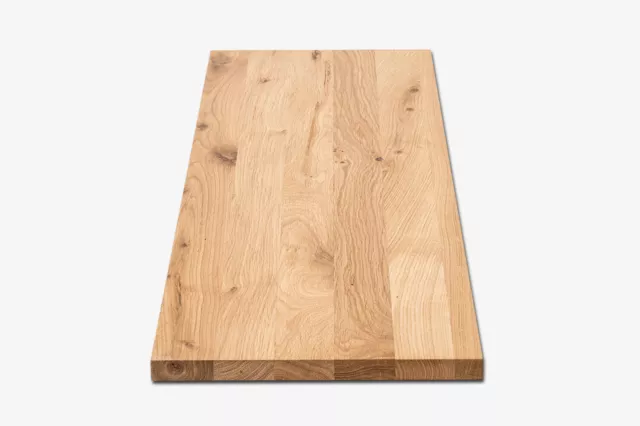Scaffale scaffale a parete livello di posa rovere rustico 20 mm DL olio di cera dura bianco naturale