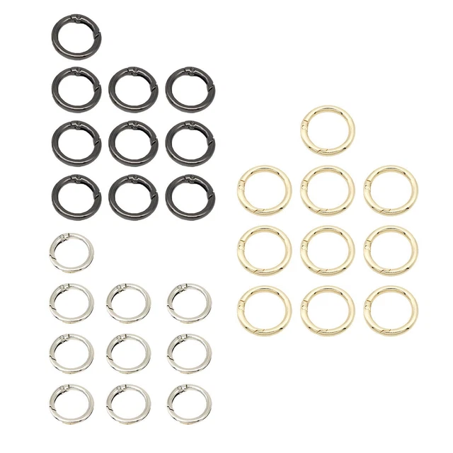 10x Spring  Mousqueton 0.75inch  pour sacs, sacs à main
