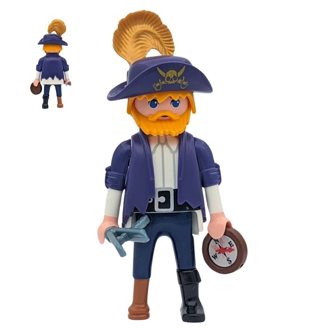 Figurine Playmobil Femme Pirate - Occasion En Très Bon état, Idéale Pour Compléter Une Collection
