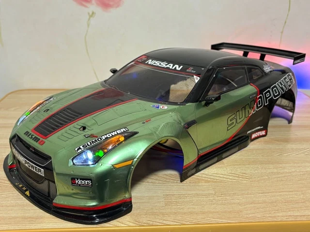 Tamiya R35 Gt R TAMIYA 1/10 NISSAN Gt-R R35 Rc Drift Car Body Led Underglow Tlu-01 ...