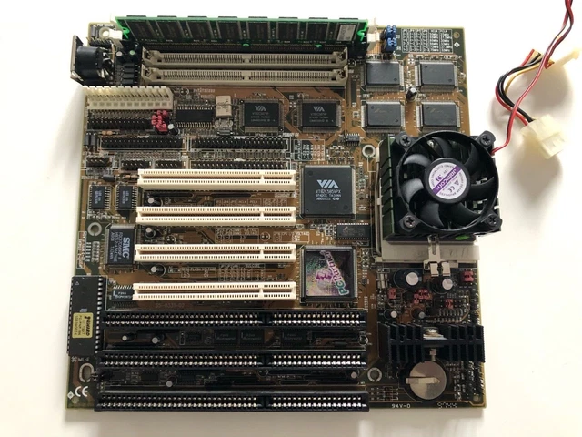 Abit BH6 carte mère vintage pentium II pentium III slot 1