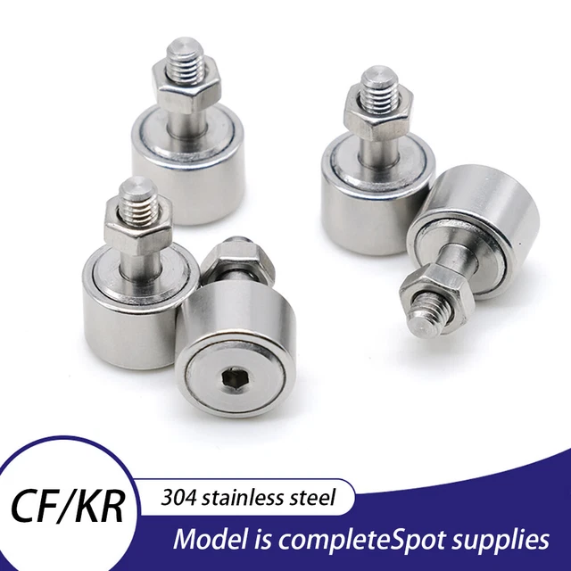 CF5/KR13 - CF20/KR52 Cuscinetto a rullo ago inseguitore camme 304 acciaio inox