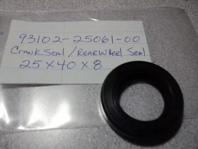 1969-2018 Yamaha Yz Sr Dt Xt Tt Xs Tx At Ct Mx Ty  Oil Seal Nos Oem 93102-25061