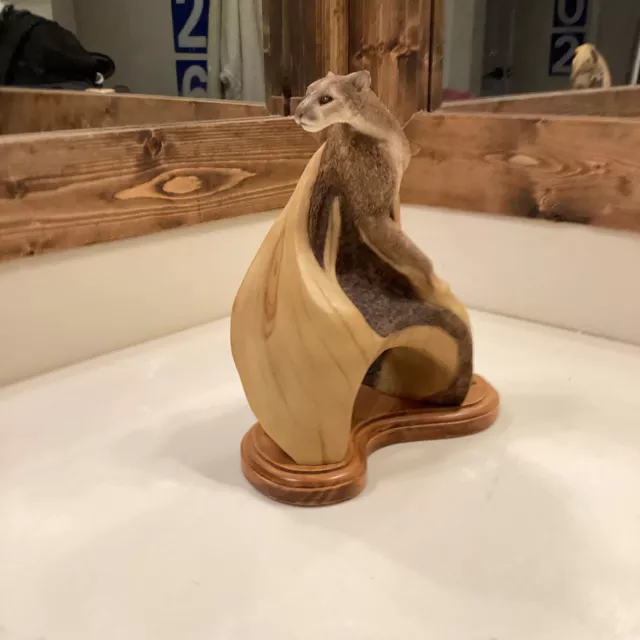 Mill Creek Studios “Stepping Out”  Cougar Wild Cat - 9 Inches Tall!