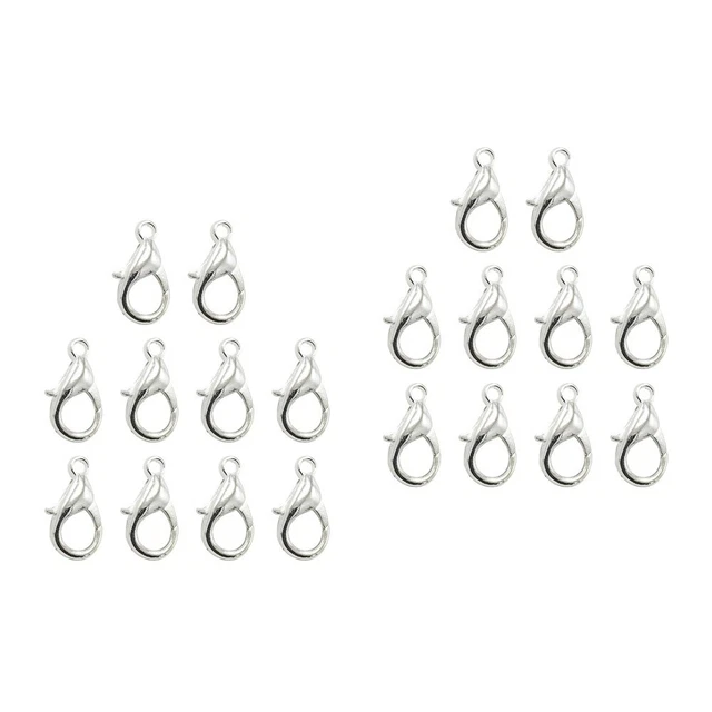 200 piezas aleación de zinc langosta cierre dijes hágalo usted mismo joyería, accesorios para