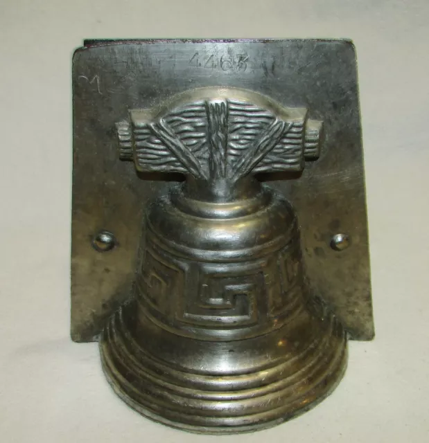 MOULE A CHOCOLAT ANCIEN  CLOCHE LETANG & FILS / CHOCOLATE MOLD bell