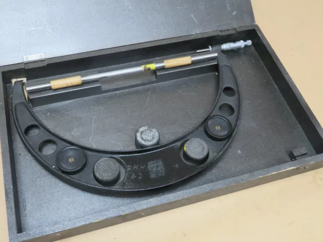 Moore & Wright 13" - 14" External Outside Micrometer In Box ME3123