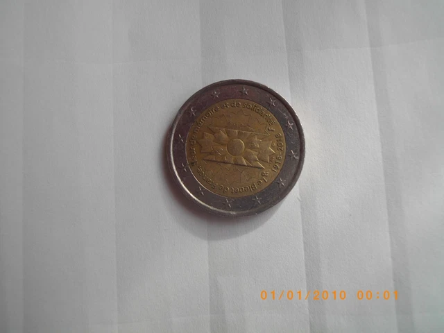 PIÈCE DE 2 euros rare skieur Giochi Invernali pièce de 2006 EUR 600,00