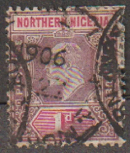 Northern Nigeria. Sg 21A, 1D