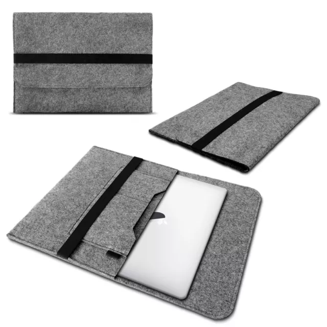 Laptop Tasche Sleeve Hülle Filz für 17 - 17.3 Zoll Notebook Case Macbook Netbook