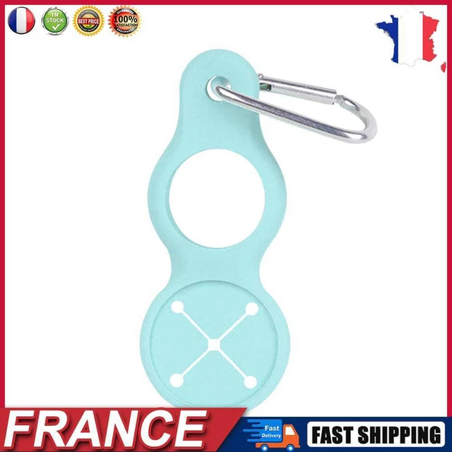 Sports Water Bottle Holder Buckle Carabiner Camping Towel Hook (Green) fr
