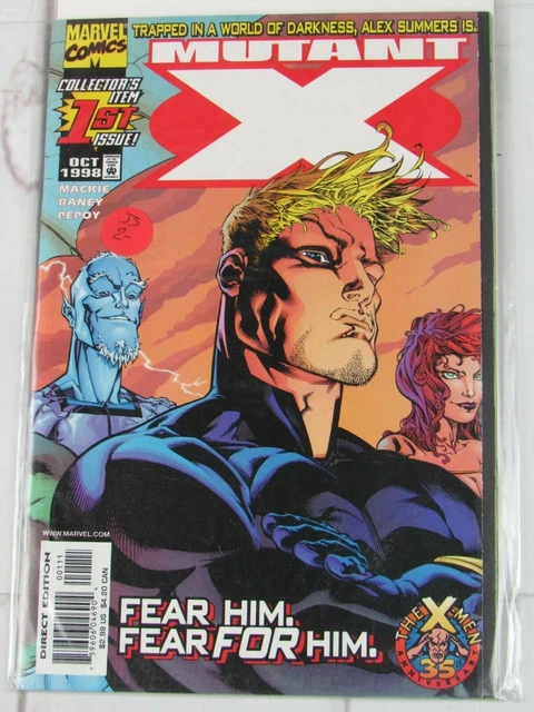Mutant X #1 Oct. 1998 Marvel Comics