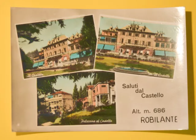 Cartolina Castello Robilante 1962 ca.