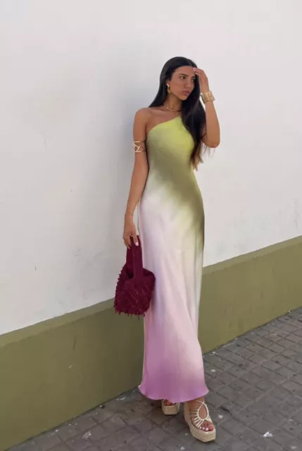 Vestito asimmetrico shop strass zara
