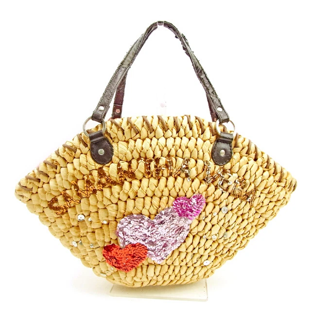 Samantha Thavasa Tote bag Beige Brown Woman unisex Authentic Used Y6619