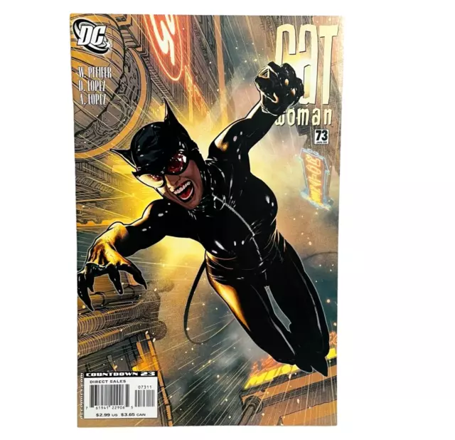 Catwoman #73 DC Comics Adam Hughes Cover January 2008