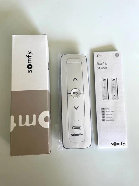 Telecommande somfy situo 5 io neuve 