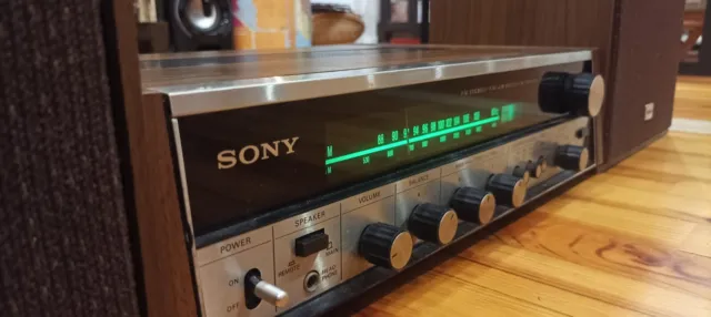 Ampli Tuner Sony str 230 de 1977 accompagné de ses enceintes Sony SS-50