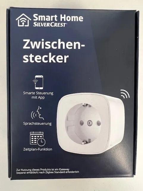 SILVERCREST Smart Home Zwischen-stecker Smarte Steuerung mit App zigbee