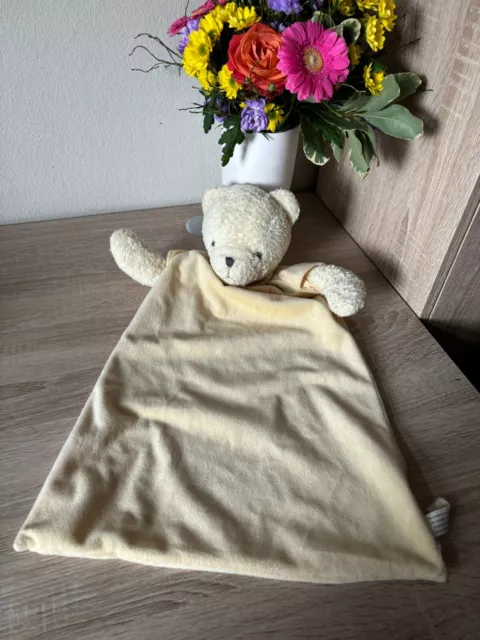 💕 Schmusetuch Kuscheltuch TCM Benni Benny Bär Teddy gelb xxl 💕 selten