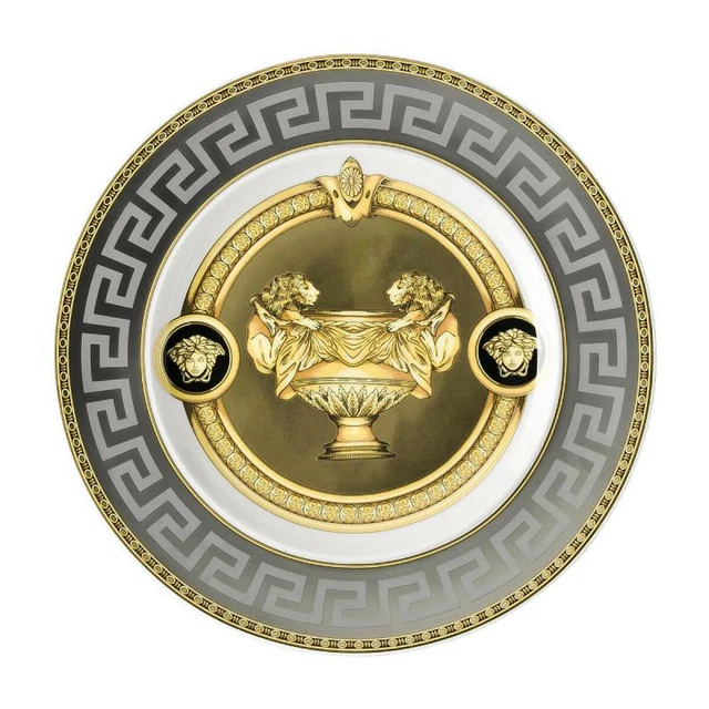 Versace Von Rosenthal Prestige Gala Brot & Butter Platte #403637-10218 Brand Nib