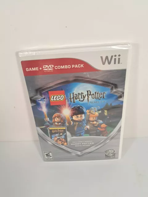 LEGO Harry Potter Years 1-4 (Nintendo Wii, DVD Combo Pack) Factory Sealed