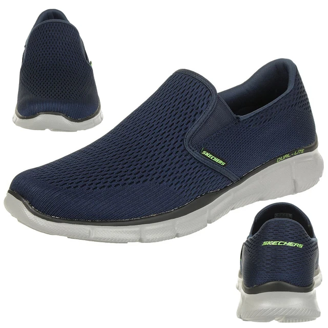 SKECHERS EQUALIZER DOUBLE Play Homme Slipper Mocassin Enfiler