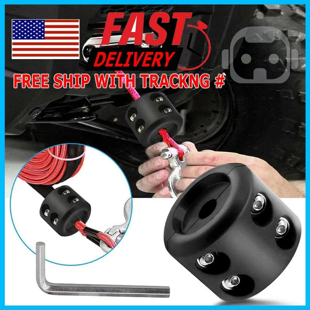 Winch Cable Stopper Agency 6 Winch Cable Stop &ndash; ATV/UTV Synthetic Rope Protector &ndash; Made In USA Utv Accessories