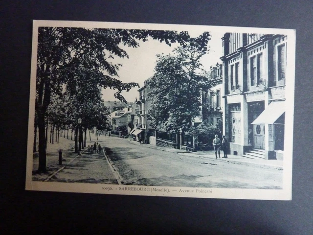 SARREBOURG Saarburg Moselle CPA 57 le cinema de l'avenue poincaré