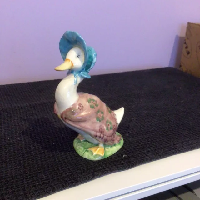 Beswick Jemima Puddleduck Beattrix Potter  1952-72  Bp2 Gold Oval Backstamp Vgc