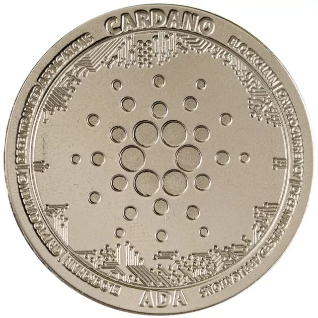 2023 CARDANO 1 oz .999 silver Commemorative Coin Original ADA Crypto Blockchain
