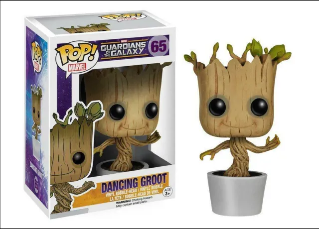 Funko POP Marvel:Dancing Groot Guardians of the Galaxy Bobble Action Figure