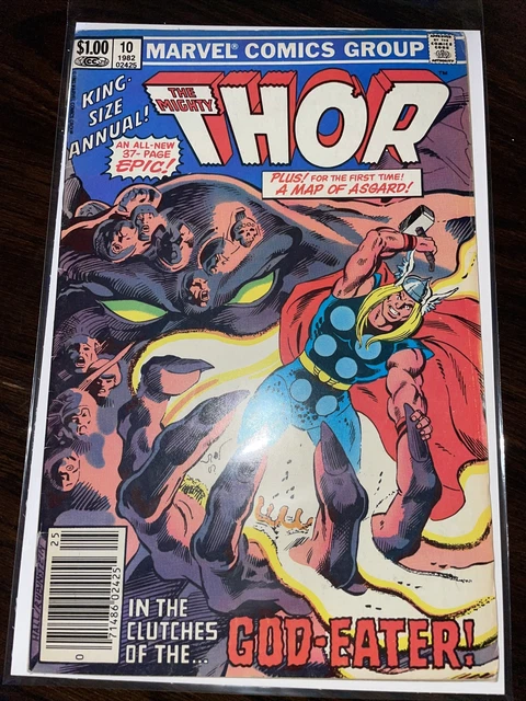 Marvel Comics The Mighty Thor King-size Annual Thor Vol 1 No 10 1982 Comic Book