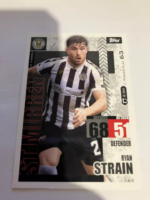 Topps Spfl Match Attax 2023 - 24 Card  Ryan Strain   St. Mirren