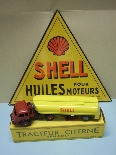 B12 1:50 CIJ C.I.J. RENAULT FAINEANT TANK SHELL TRUCK TRAILER TRACTOR MIB