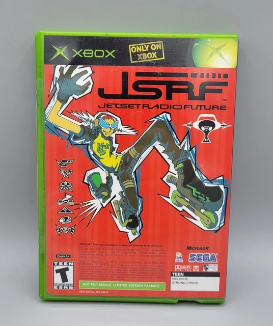 SEGA GT 2002 / JSRF Jet Set Radio Future Combo (Microsoft Xbox, 2002
