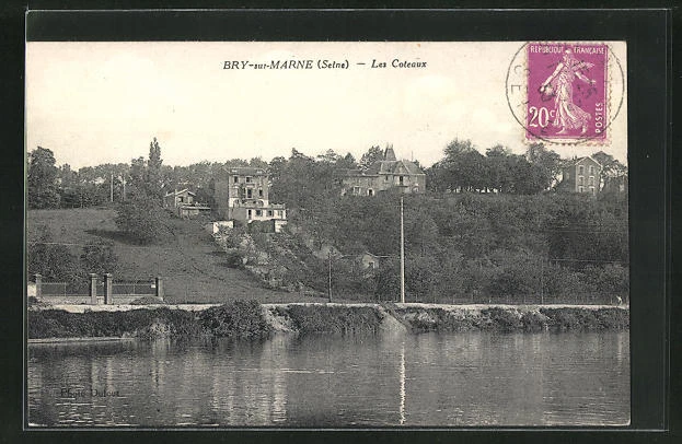 CPA Bry-sur-Marne, Les Coteaux 1933