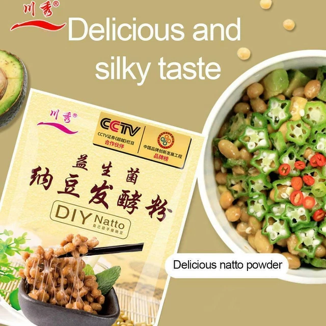 3G Natto Fermented Pulver Bacillus Subtili Nattokinase Essbares Diy Wir Z1Z7