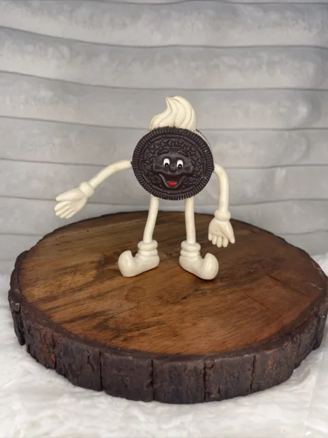 Rare VTG DQ Dairy Queen Oreo Cookie Bendy Bendable Toy Advertising