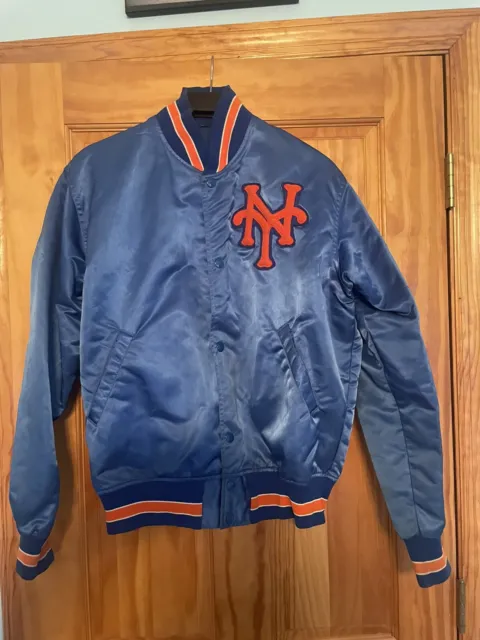 Vintage Starter New York Mets 1986 Baseball Field Jacket,  Size: Large