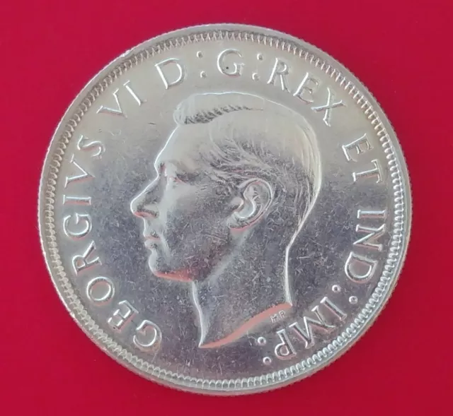 1938 Canadian Silver Dollar. Very Very Nice Looking Coin! Slight Dbl HP ?