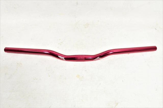 Fred Salmon Racing red low rise lightweight MTB Bike Bicycle Alloy Handlebars