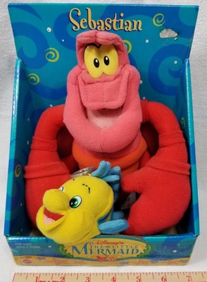 flounder and sebastian plush