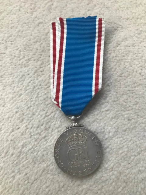 Full Size Official George VI Coronation Medal (1937)