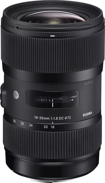 Sigma 18-35mm F1.8 Art DC HSM Lens for Canon EF. U.S Authorized Dealer