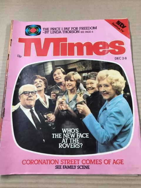 TV TIMES Dec 24 Jan 6 VINTAGE CORONATION STREET