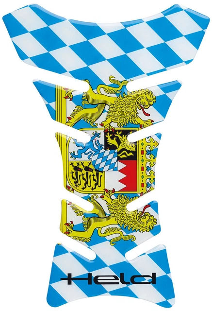 Copertura serbatoio / cuscinetto serbatoio (giallo/blu)