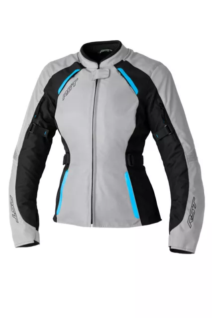 Veste femme RST Ava CE textile - argent/noir/bleu taille M - NEUF