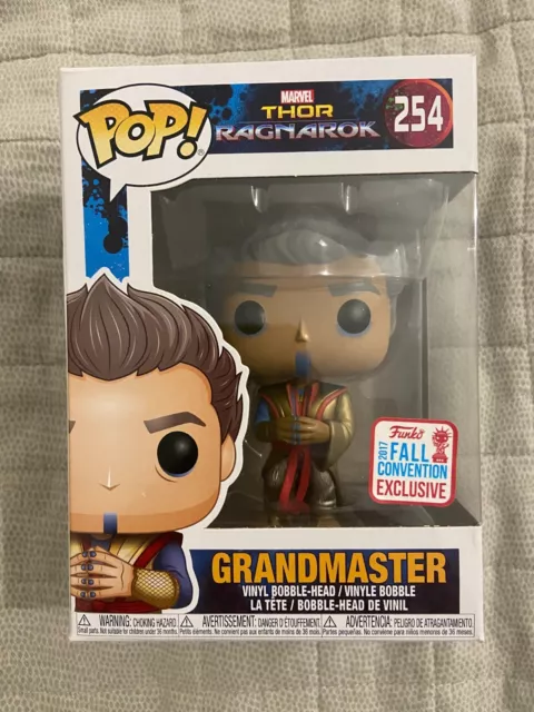 Funko Pop #254 - Marvel Thor Ragnarok - Grandmaster - CONDIZIONI PERFETTE 